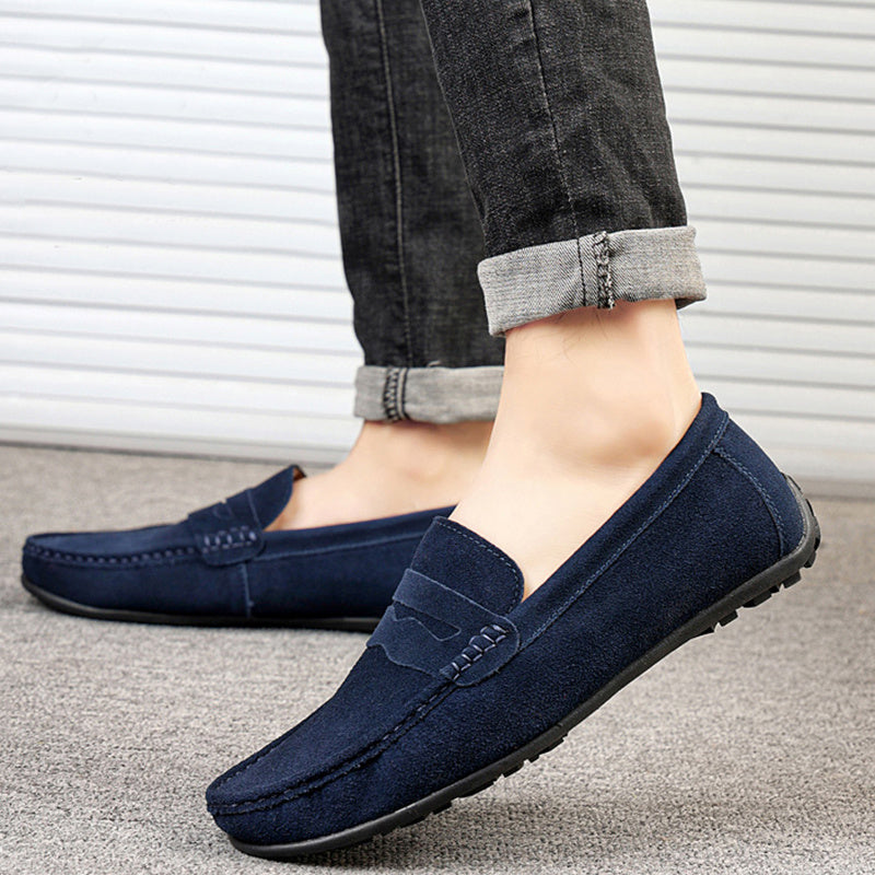 Suede Loafers
