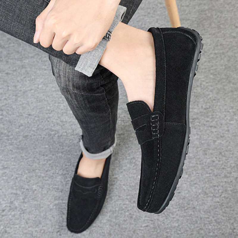 Suede Loafers