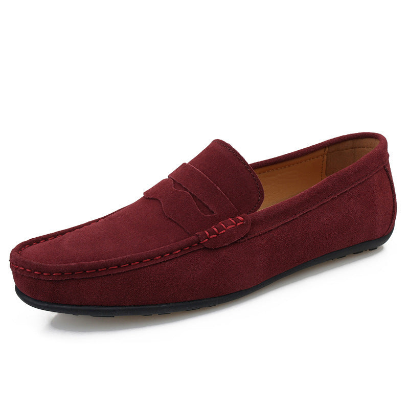 Suede Loafers